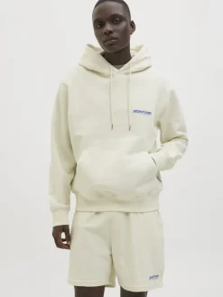 Jack & Jones Pullover & Sweatshirts*JCOUNION PRINT SWEAT HOOD NOOS sweet corn