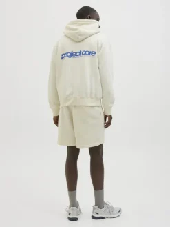 Jack & Jones Pullover & Sweatshirts*JCOUNION PRINT SWEAT HOOD NOOS sweet corn