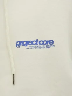 Jack & Jones Pullover & Sweatshirts*JCOUNION PRINT SWEAT HOOD NOOS sweet corn