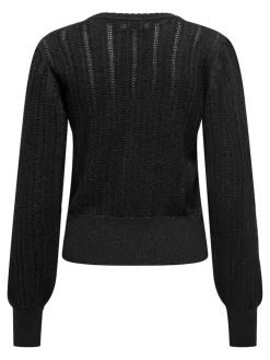 JDY Pullover & Sweatshirts*BEAUTY L/S GLITTER PULLOVER KNT Black