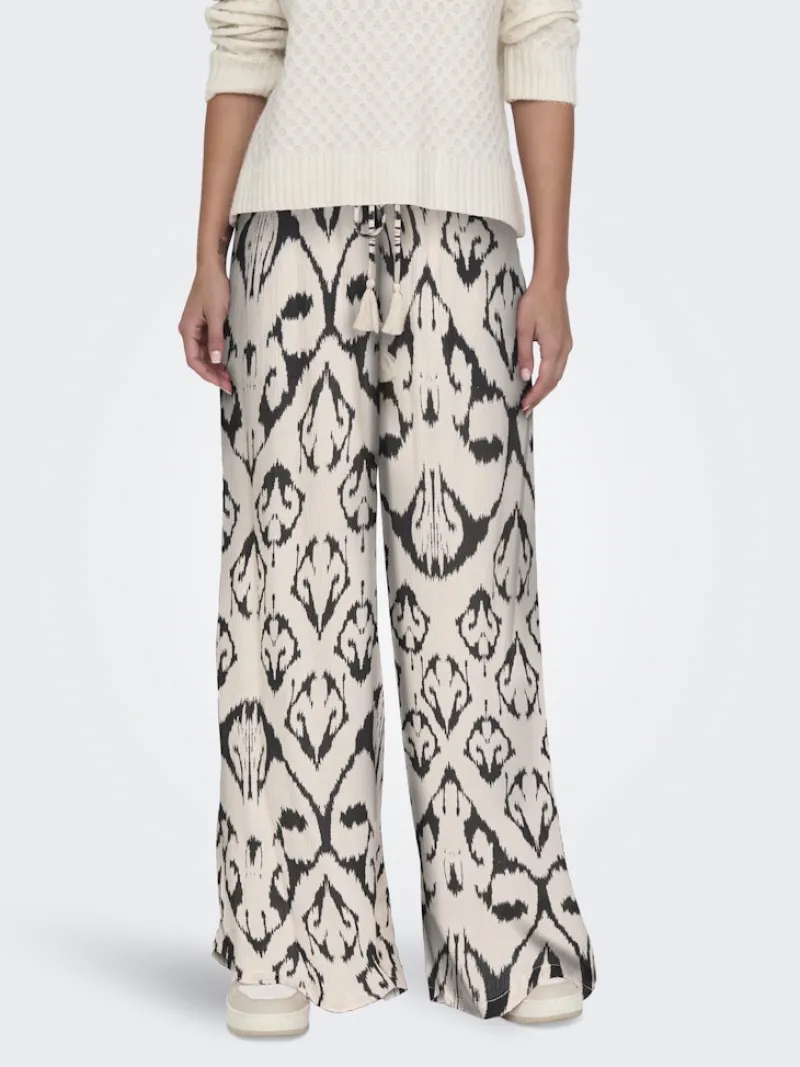 JDY Hosen*BREE LIFE MW WIDE PANT WVN Cement