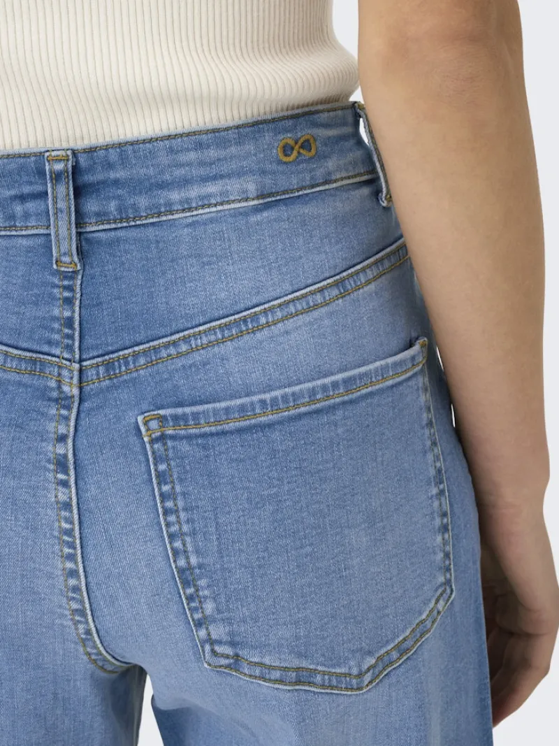 JDY Jeans*FELINA-FINA HW WIDE MED BLUE DNM NOOS Medium Blue Denim