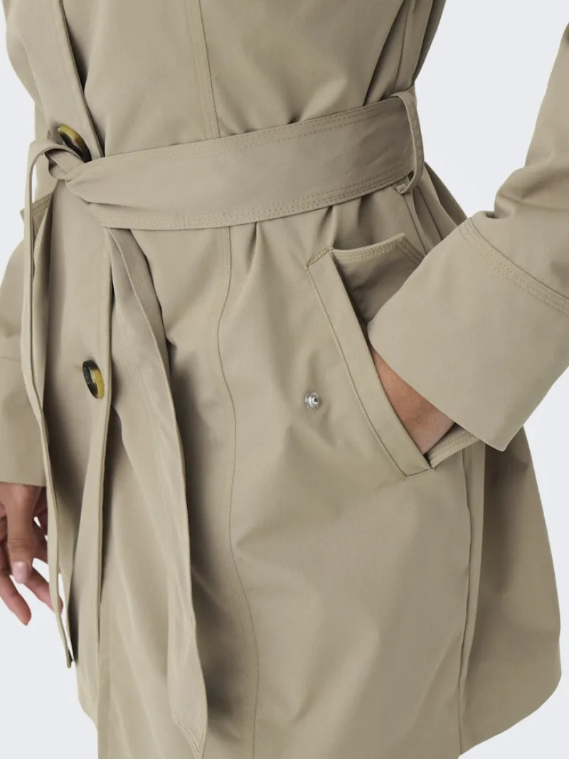 JDY Jacken*ISADORA LIFE TRENCHCOAT OTW HAB NOOS Weathered Teak