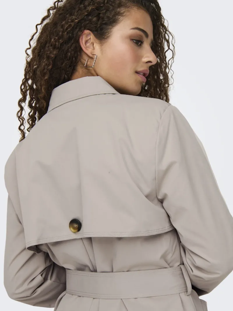 JDY Jacken*ISADORA LIFE TRENCHCOAT OTW HAB NOOS Chateau Gray