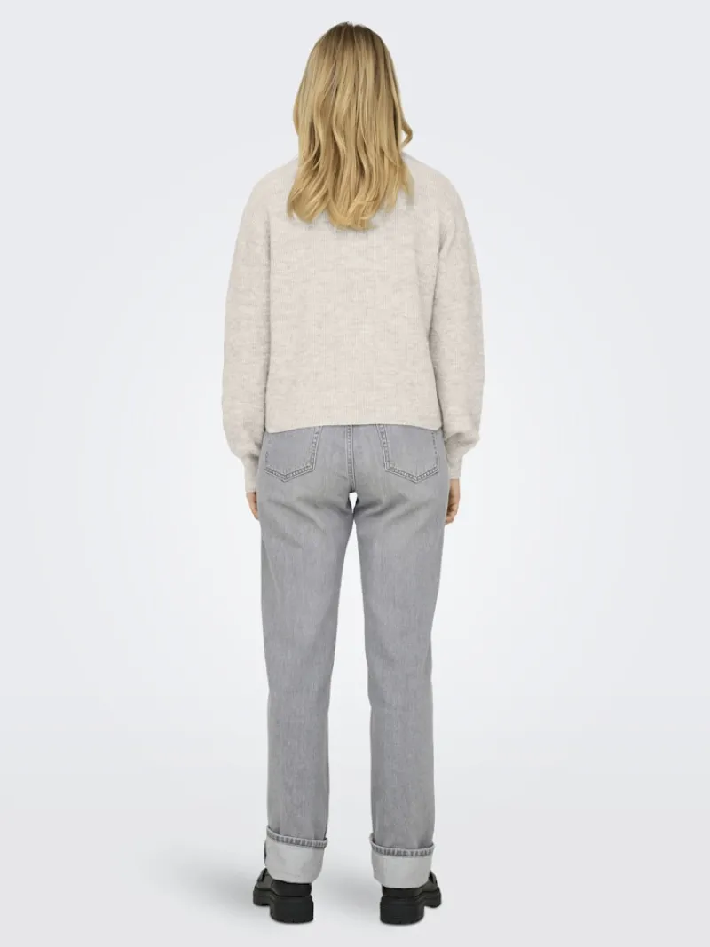 JDY Pullover & Sweatshirts*LUMI LIFE L/S BUTTON CARDIGA KNT NOOS birch