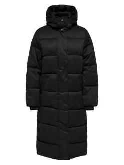 JDY Jacken*MAJA LONG PADDED JACKET OTW YFM NOOS Black