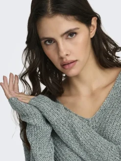 JDY Pullover & Sweatshirts*NEW MEGAN L/S PULLOVER KNT NOOS abyss