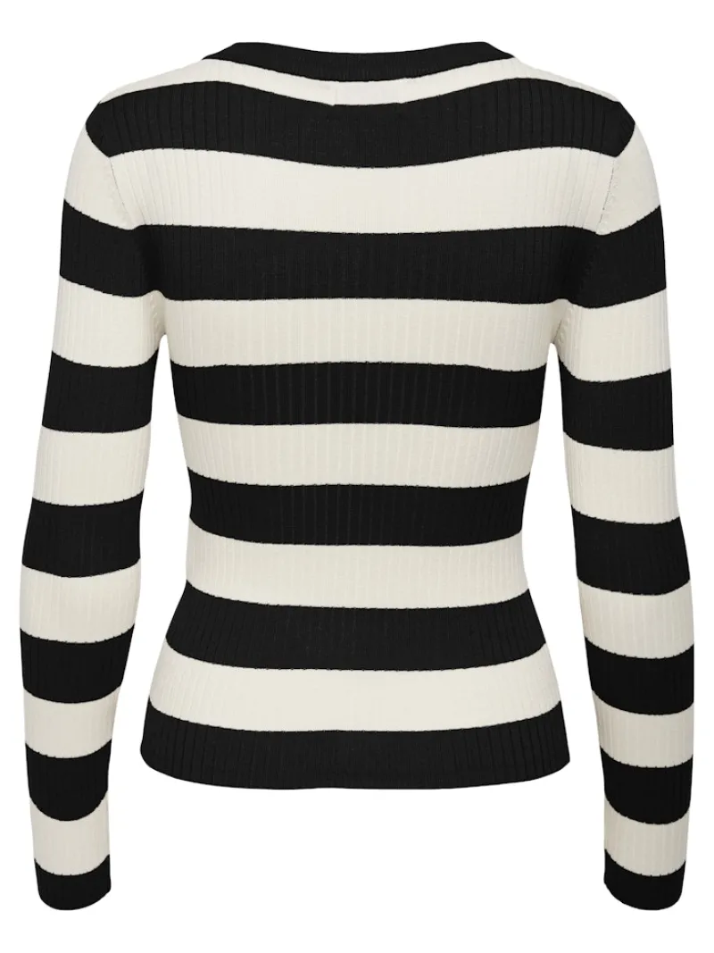 JDY Pullover & Sweatshirts*PLUM L/S O-NECK PULLOVER KNT NOOS Black