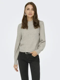 JDY Pullover & Sweatshirts*RUE LIFE L/S PULLOVER KNT NOOS Chateau Gray