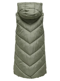 JDY Westen*SKYLAR LIFE HOOD WAISTCOAT OTW NOOS vetiver