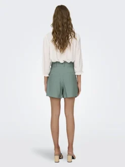 JDY Shorts*SOLDE HW SHORTS PNT Chinois Green