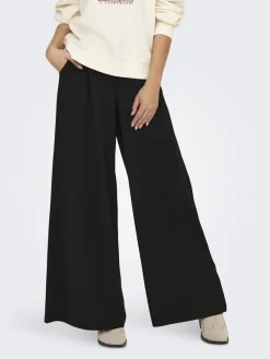 JDY Hosen*TANJA LIFE EXTRA WIDE FLOWY PANT JRS Black