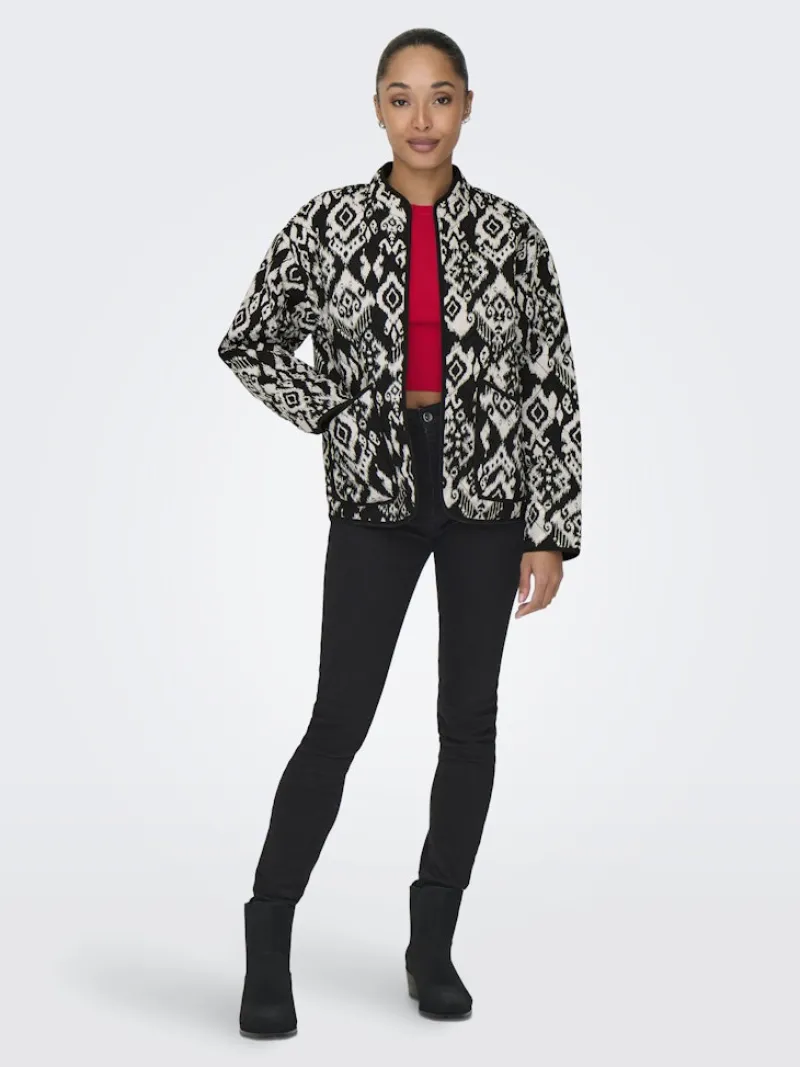 JDY Jacken*TIGER L/S BOMBER WVN Black