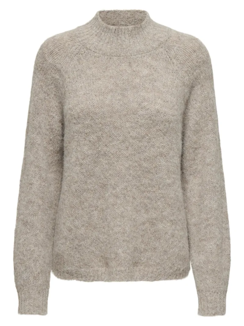 JDY Pullover & Sweatshirts*ZOEY LIFE L/S HN RAGLAN PUL KNT NOOS Chateau Gray