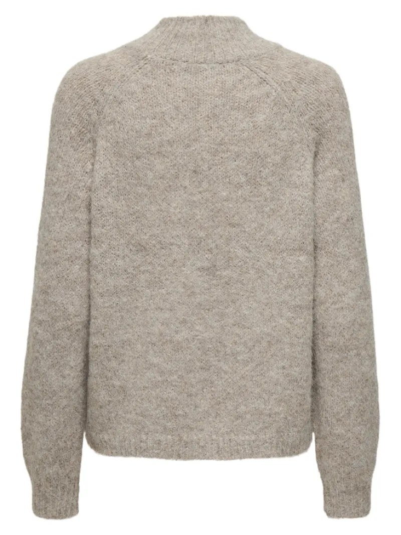 JDY Pullover & Sweatshirts*ZOEY LIFE L/S HN RAGLAN PUL KNT NOOS Chateau Gray