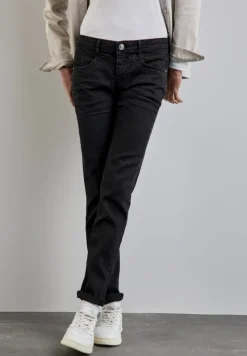 Street One Jeans*Jeans Casual Fit deep black wash