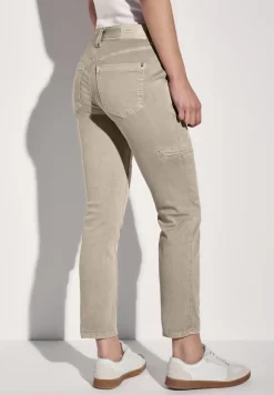 Street One Hosen*Jeans im Cargo-Look beige washed