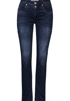 Street One Jeans*Jeans im Cargo-Look blue black wash