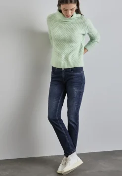 Street One Jeans*Jeans im Cargo-Look blue black wash