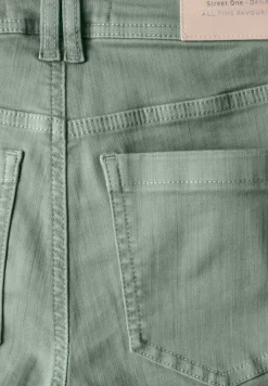 Street One Hosen*Jeans im Cargo-Look olive washed