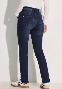 Cecil Jeans*Jeans im Casual Fit blue black used wash
