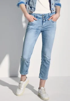 Street One Shorts*7/8-Jeans im Casual Fit ultra bleach random washed