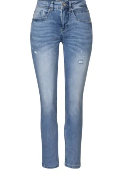 Street One Jeans*Jeans im Destroyed Look light blue destroy wash