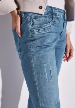 Street One Jeans*Jeans im Destroyed-Look light blue destroy wash