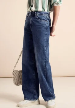 Street One Jeans*Jeans im Loose Fit dark blue washed