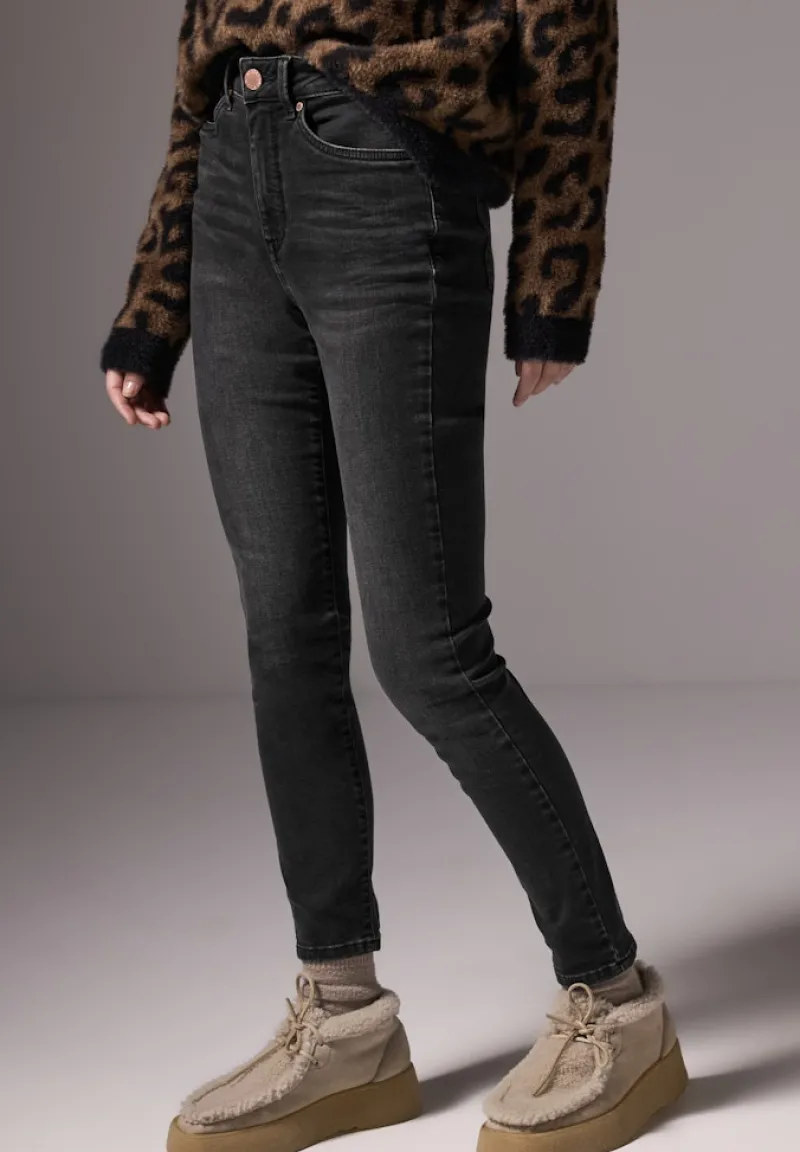 STREET ONE STUDIO Jeans*Jeans im Skinny Fit black washed