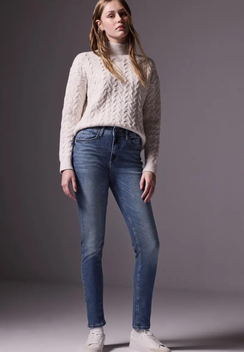 STREET ONE STUDIO Jeans*Jeans im Skinny Fit medium blue tinted