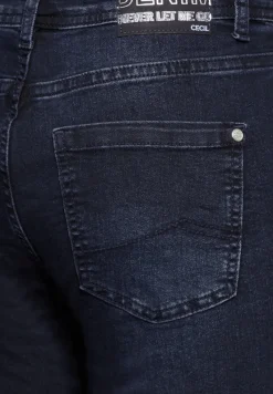 Cecil Jeans*Jeans im Slim Fit blue black used wash