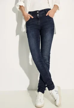 Cecil Jeans*Jeans im Slim Fit blue black used wash