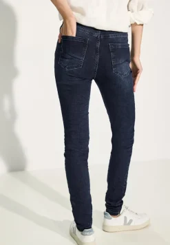 Cecil Jeans*Jeans im Slim Fit blue black used wash