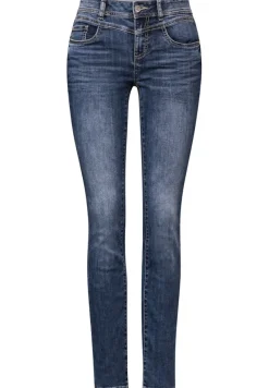 Street One Jeans*Jeans im Slim Fit mid blue wash