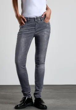 Street One Jeans*Jeans im Slim Fit steel grey net wash