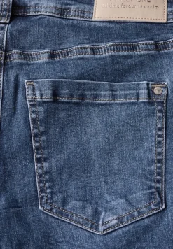 Street One Jeans*Jeans mit Destroyed Details mid blue random washed