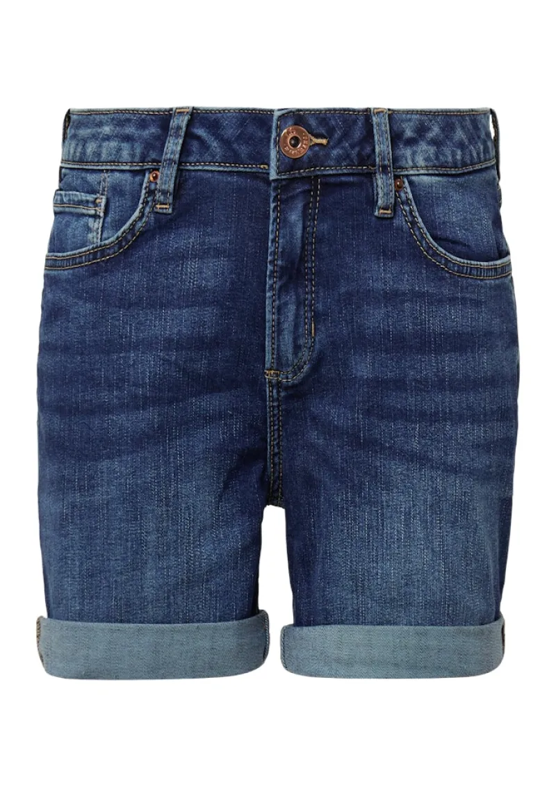 QS Shorts*Jeans-Hose Blau