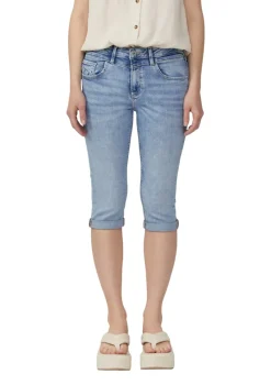 QS Shorts*Jeans-Hose Blau