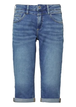 QS Shorts*Jeans-Hose blau1