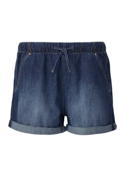 QS Shorts*Jeans-Hose Blau