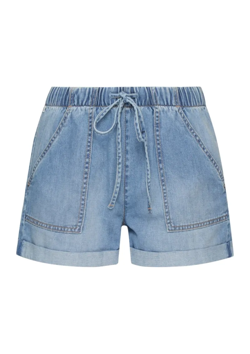 QS Shorts*Jeans-Hose blau1
