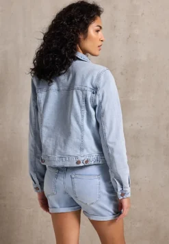 STREET ONE STUDIO Jacken*Jeansjacke im Bleached-Look ultrableached wash