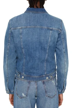 Esprit Jacken*Jeansjacke im Used-Look blue light washed