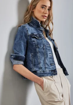Street One Jacken*Jeansjacke mid blue random