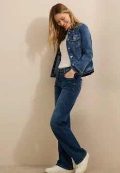 Cecil Jacken*Jeansjacke mid blue wash