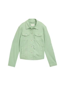 Tom Tailor Jacken*Jeansjacke mit Eingriffstaschen true green
