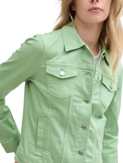 Tom Tailor Jacken*Jeansjacke mit Eingriffstaschen true green