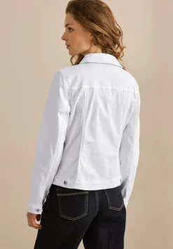 Cecil Jacken*Jeansjacke mit Taschen white