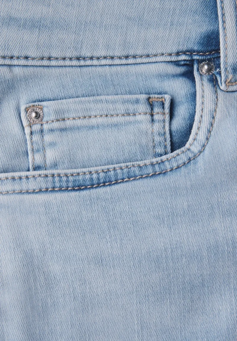 STREET ONE STUDIO Shorts*Jeansshorts im Casual Fit ultra bleach random